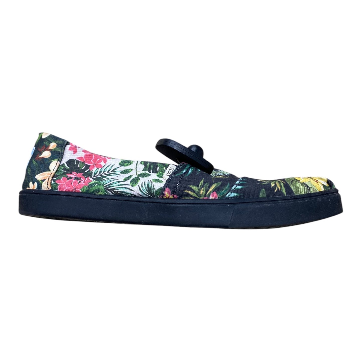 Shoes Flats By Toms In Floral Print, Size:8