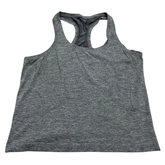 Athletic Tank Top By Lululemon In Grey, Size: M