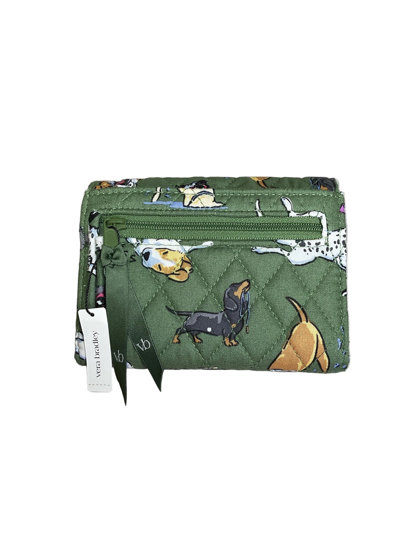 Wallet By Vera Bradley In Green, Size:Small
