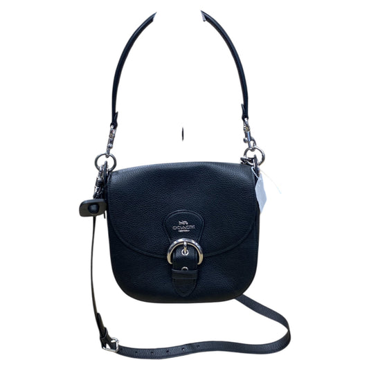 Handbag Designer By Coach In Black, Size:Medium