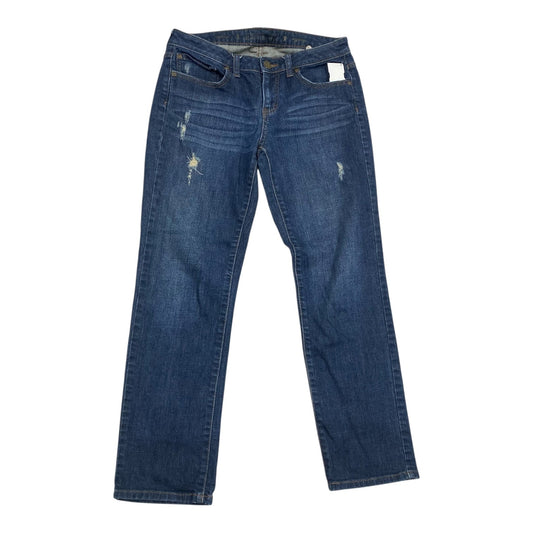 Jeans Boyfriend By Jennifer Lopez In Blue Denim, Size:2