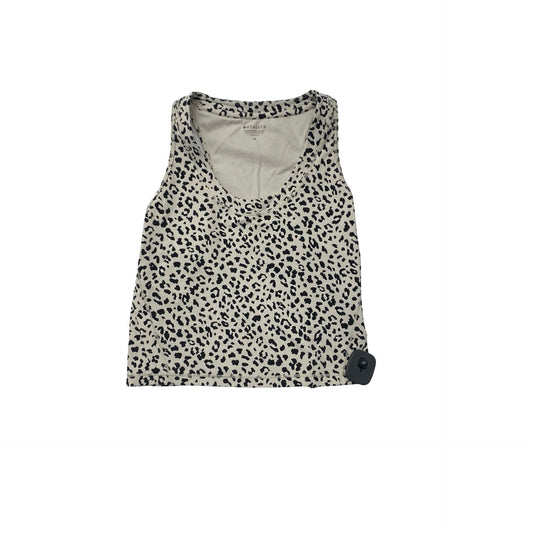 Athletic Tank Top By Athleta In Animal Print, Size:M