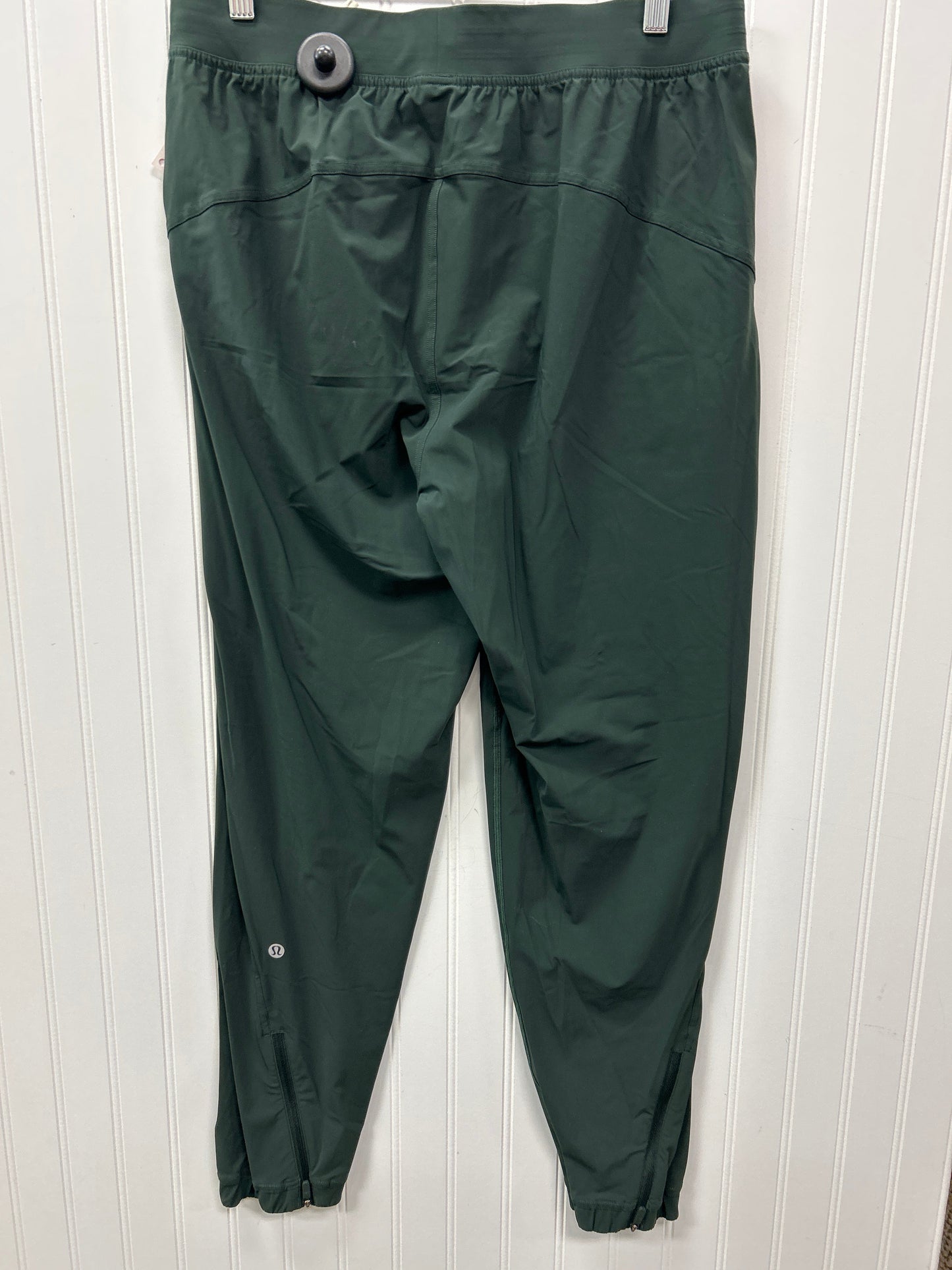 Athletic Pants By Lululemon In Green, Size:10