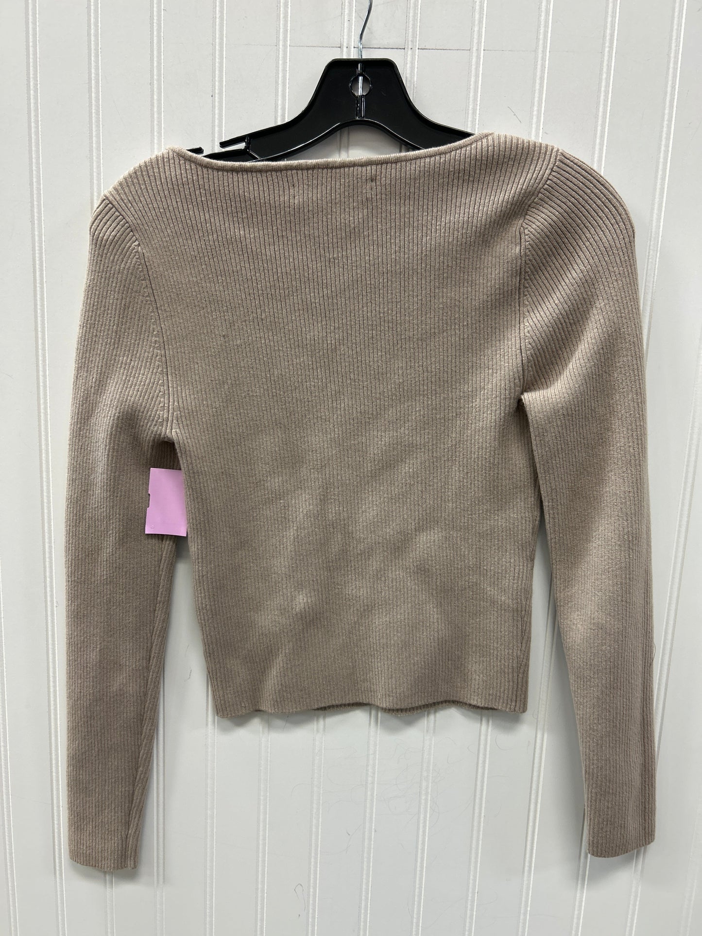 Top Ls By Abercrombie And Fitch In Taupe, Size:M