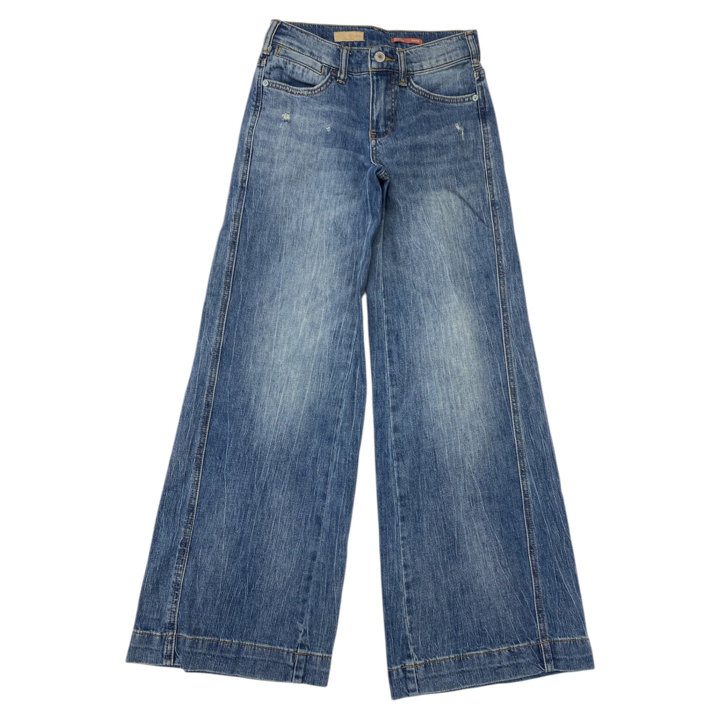 Jeans Wide Leg By Pilcro In Blue Denim, Size:0P