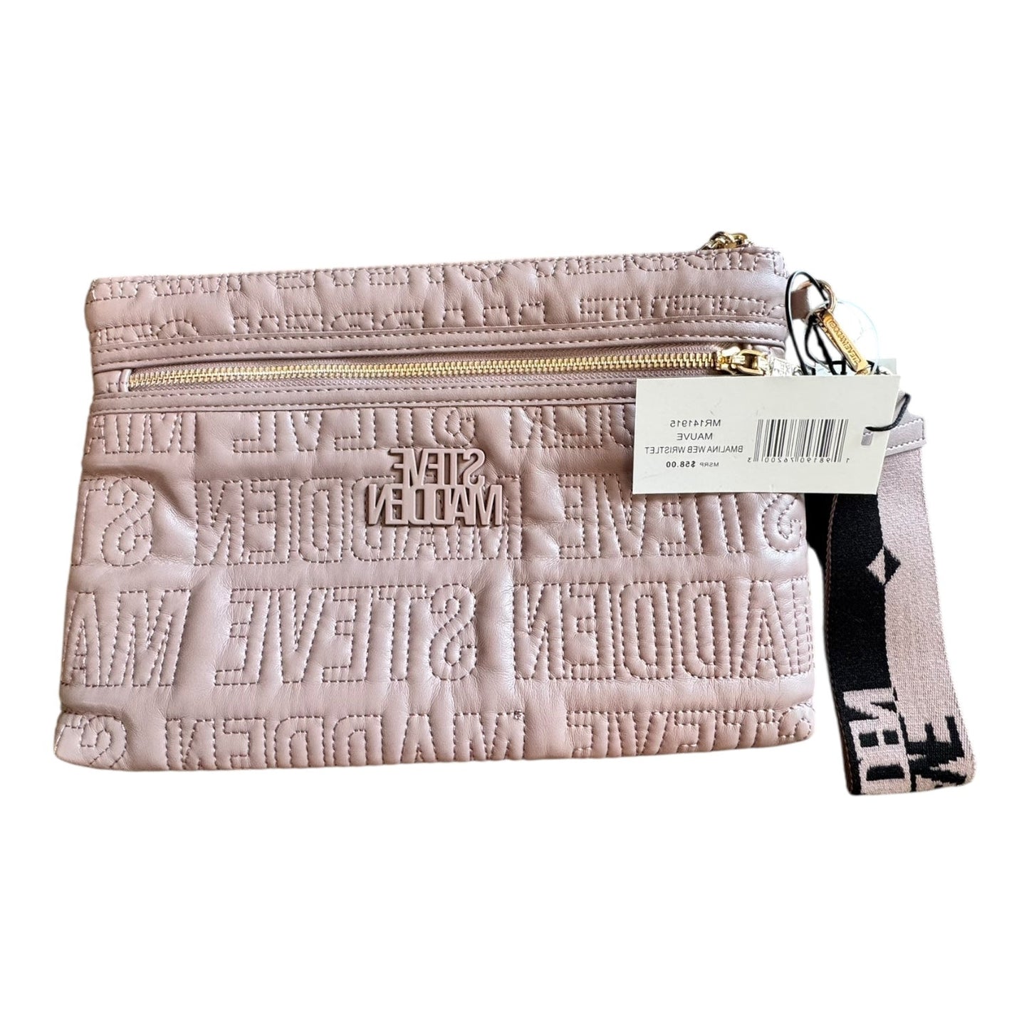 Clutch By Steve Madden In Mauve, Size: Large
