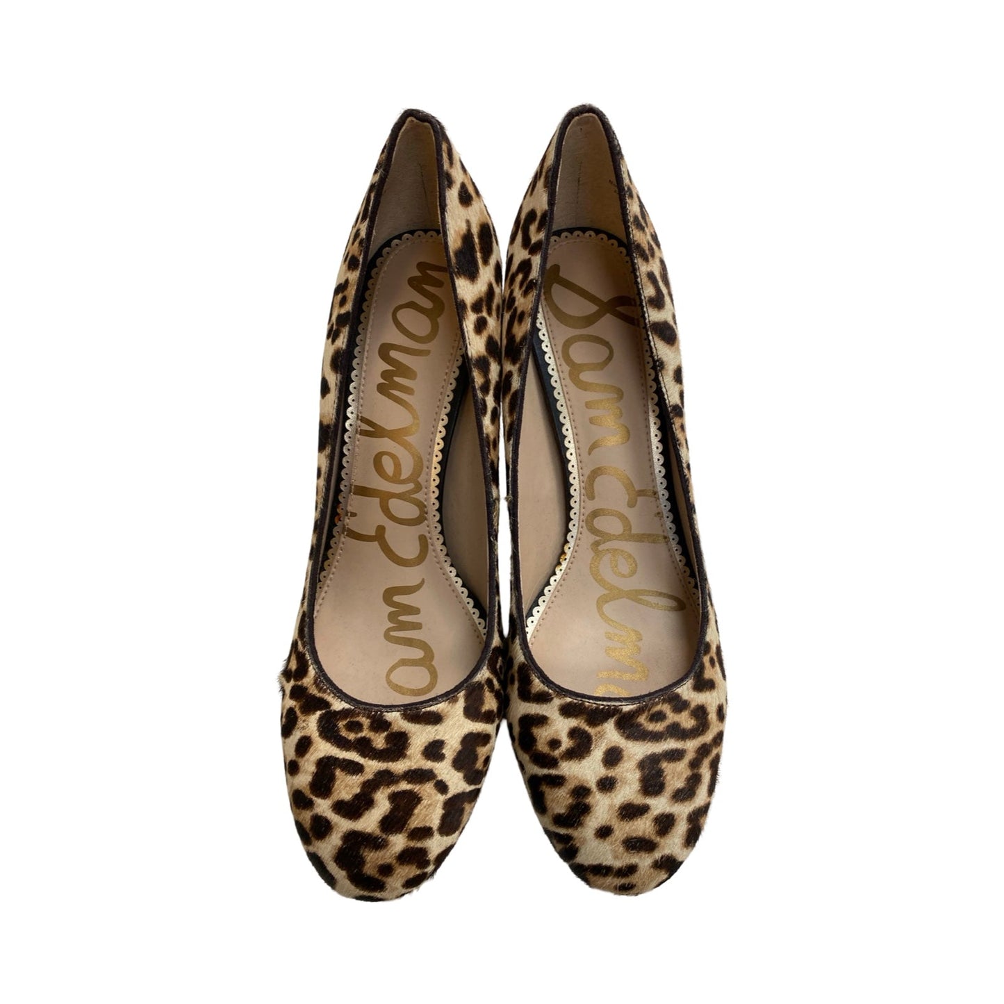 Shoes Heels Block By Sam Edelman In Animal Print, Size:8.5