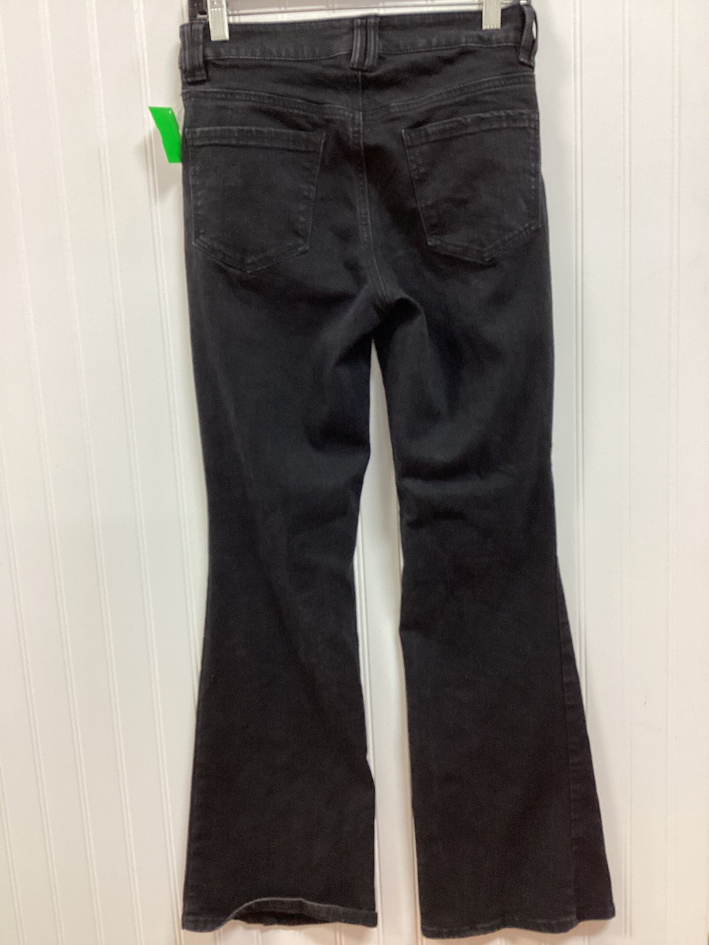 Jeans Straight By D Jeans In Black Denim, Size:6