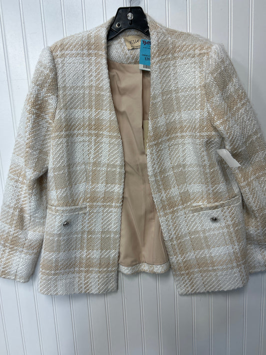 Blazer By Elie Tahari In Cream, Size:L