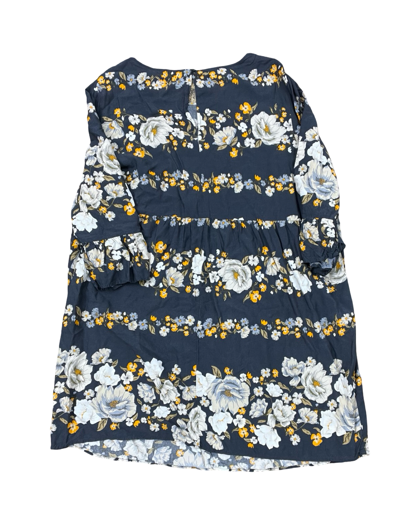 Dress Casual Midi By Old Navy In Grey, Size:1X