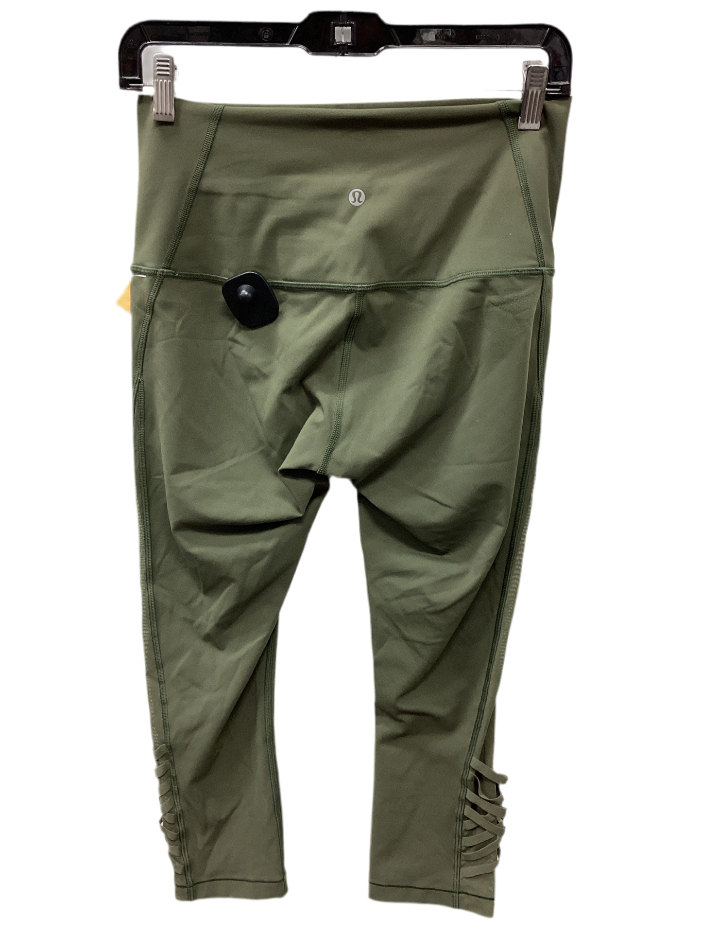 Athletic Leggings By Lululemon In Green, Size:8