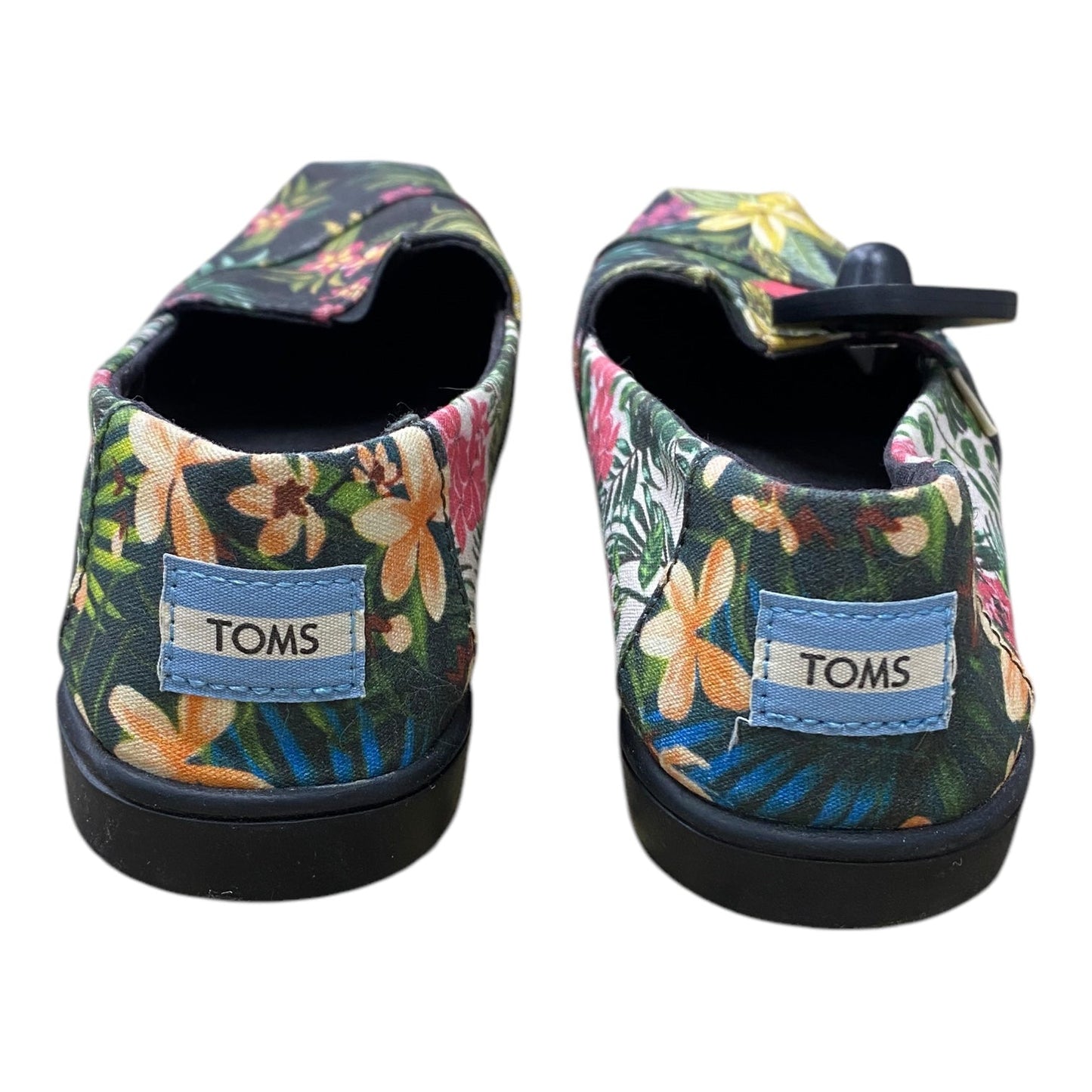 Shoes Flats By Toms In Floral Print, Size:8