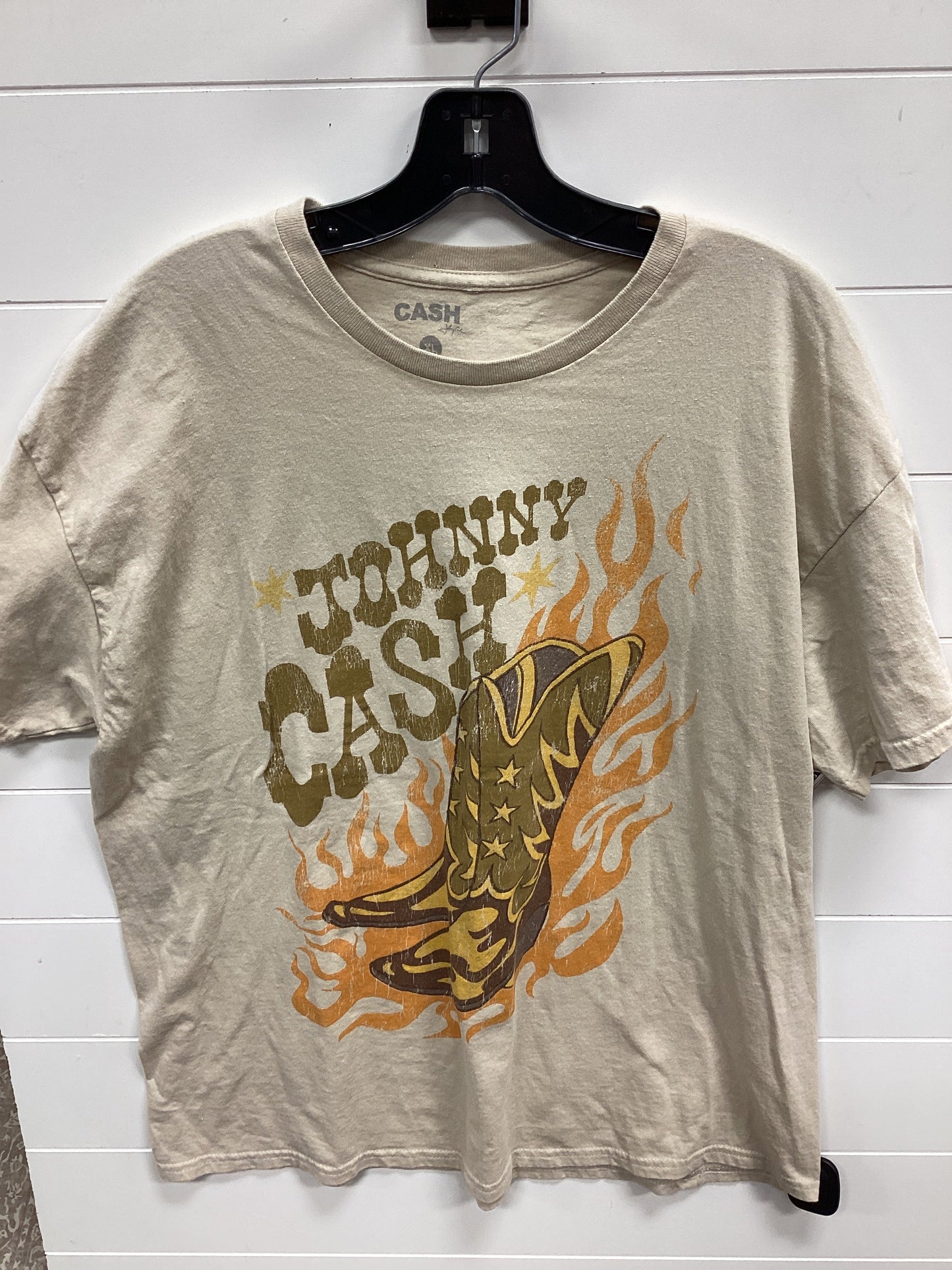 Top Ss By Cmc In Cream, Size:Xl