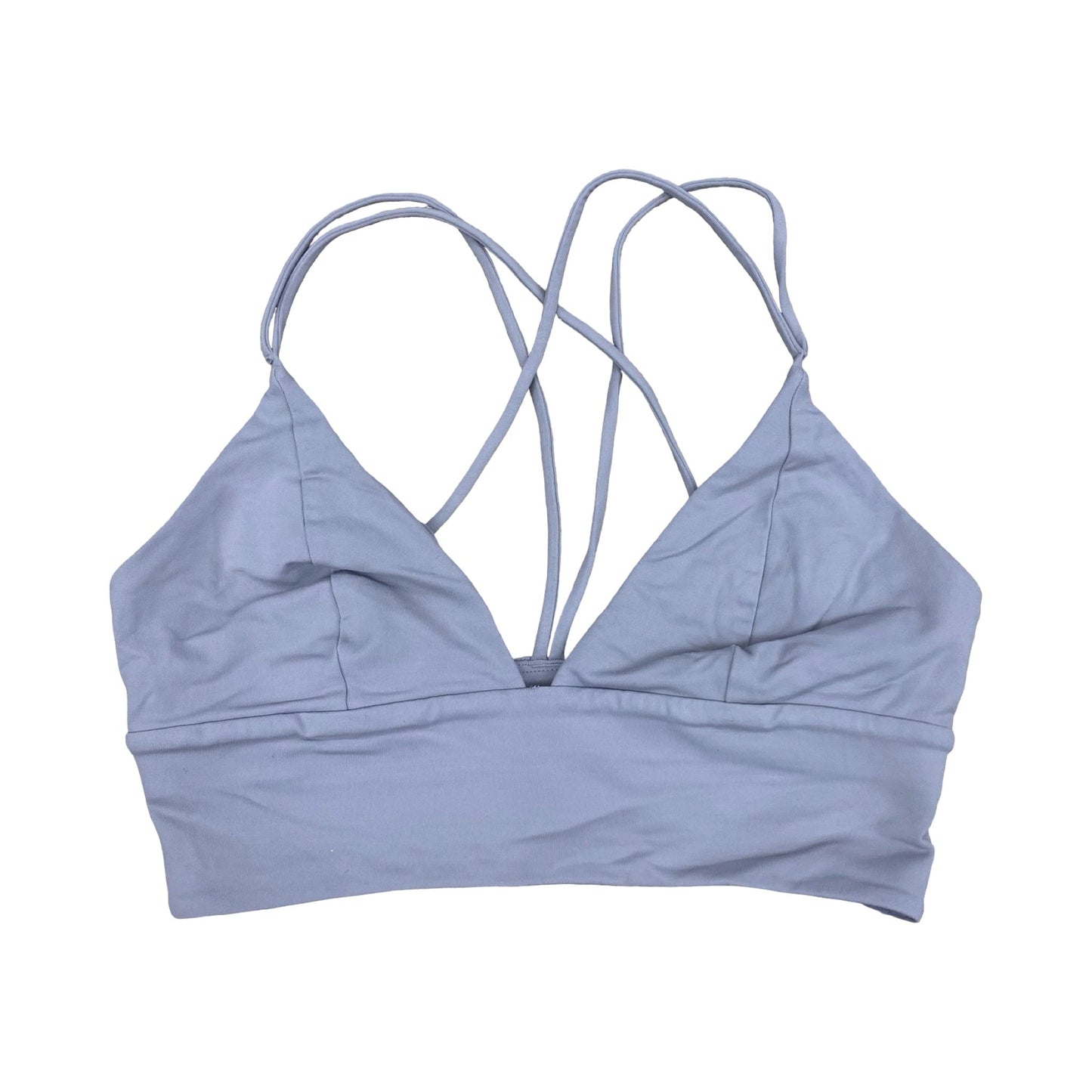 Athletic Bra By Lululemon In Grey, Size:6