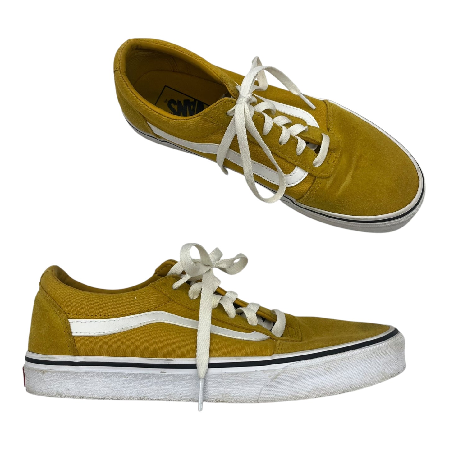 Shoes Sneakers By Vans In Yellow, Size:10