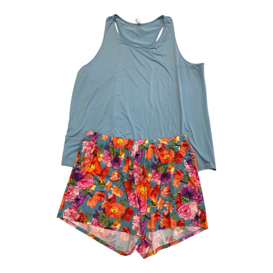 Pajamas 2Pc By Cacique In Floral Print, Size:18
