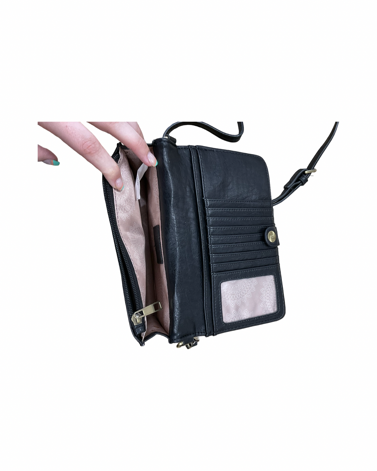 Crossbody By Joy Susan In Black, Size:Small
