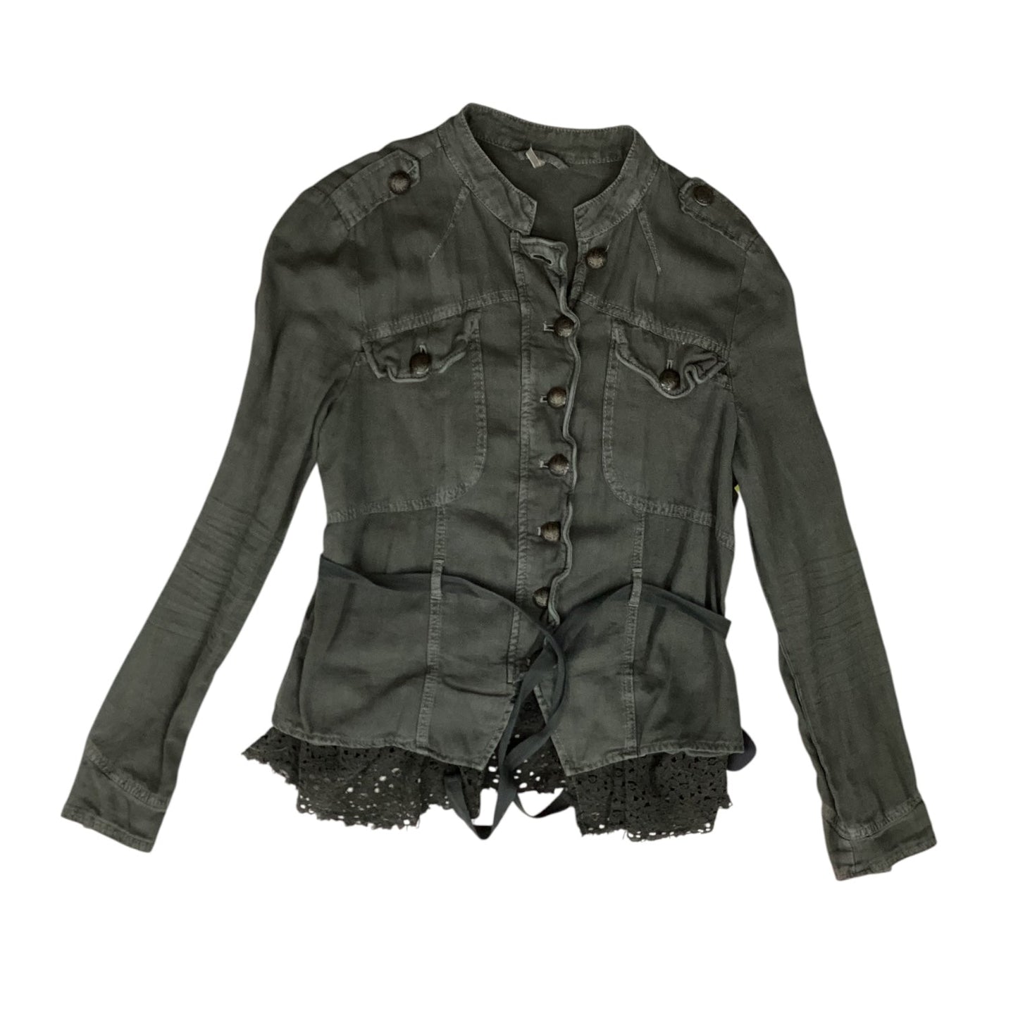 Jacket Other By Free People In Green, Size:S