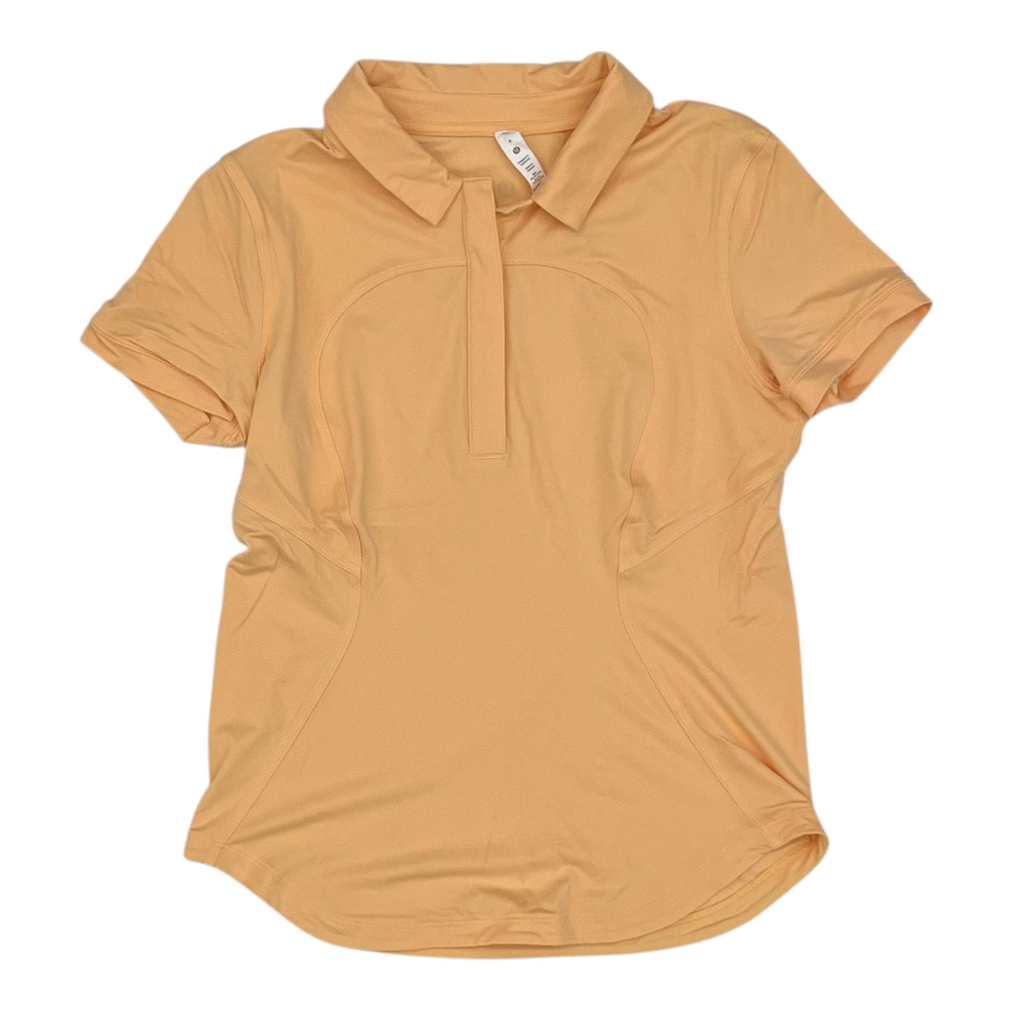 ATHLETIC TOP SS by LULULEMON In ORANGE, Size: S