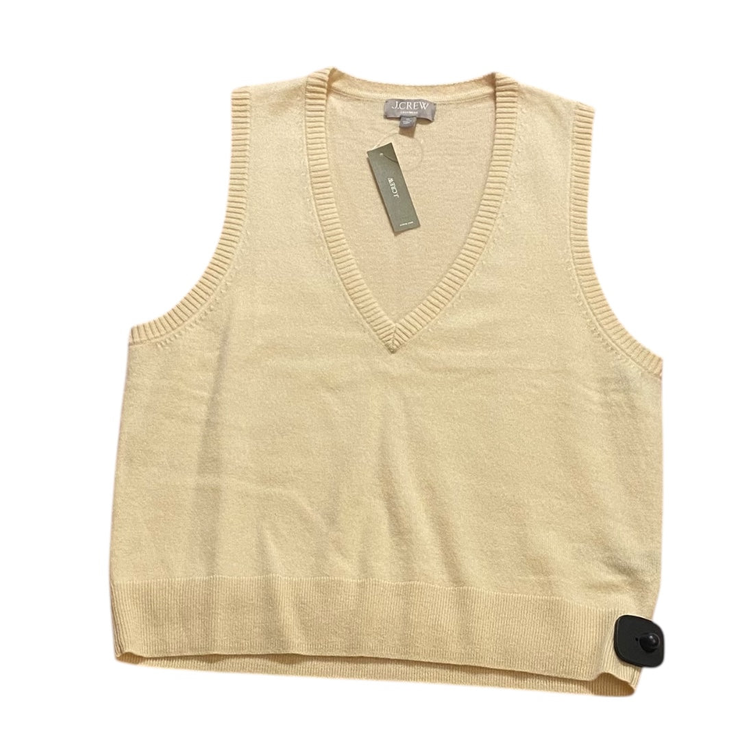 Sweater Ss By J. Crew In Cream, Size:Xl