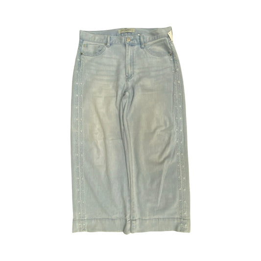 Jeans Wide Leg By Liverpool In Blue, Size:4