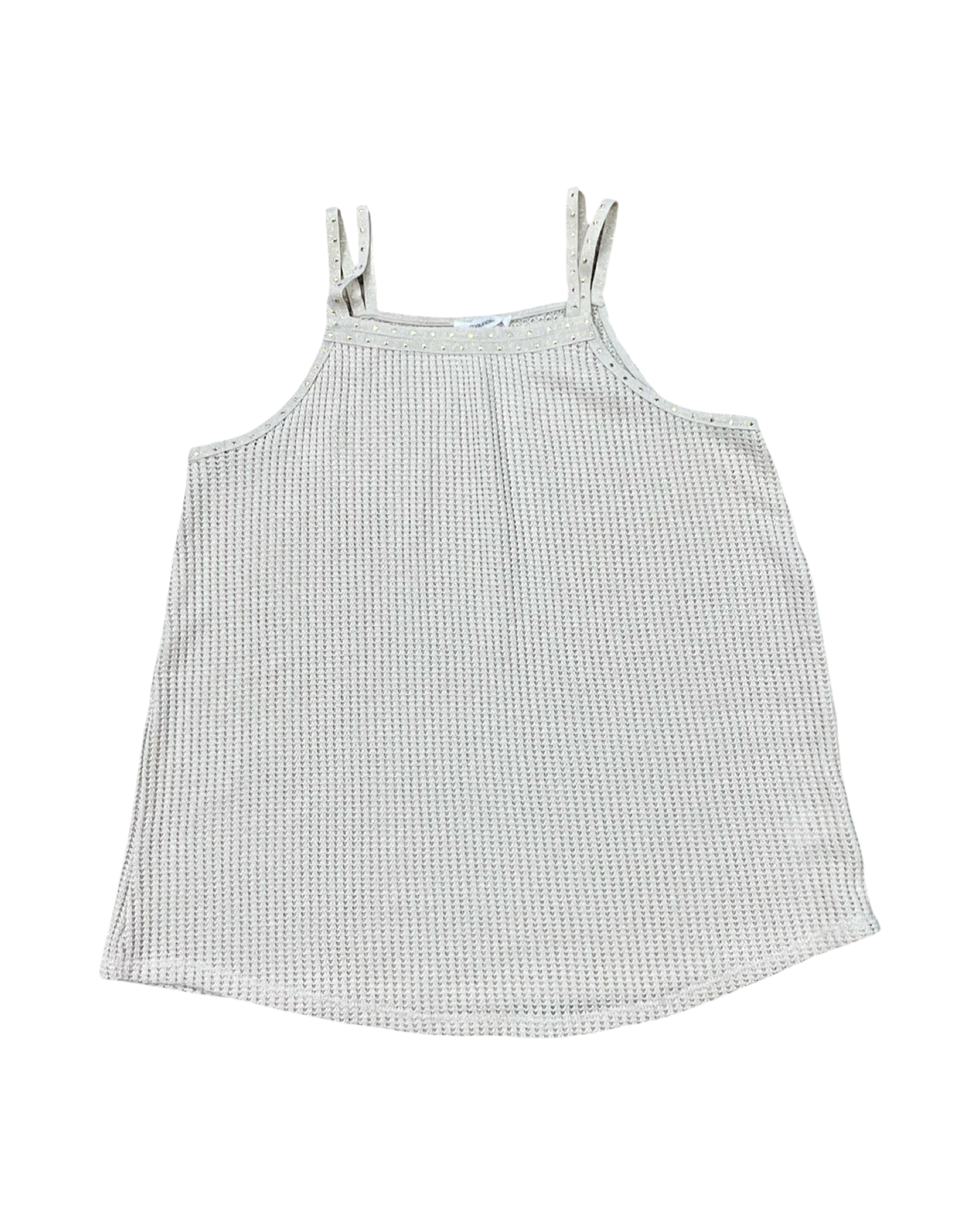 Top Sleeveless By Maurices In Tan, Size:M