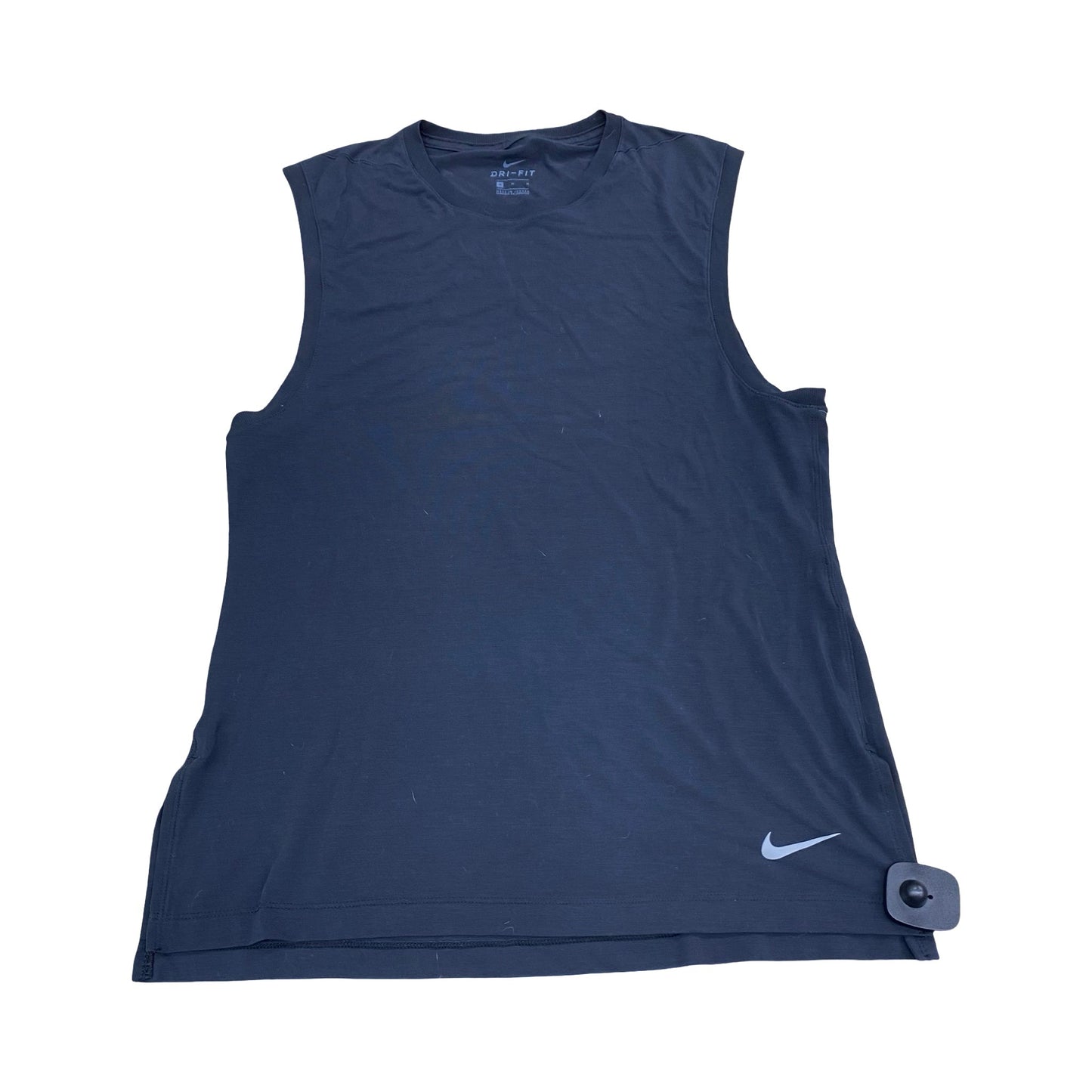 Athletic Tank Top By Nike In Black, Size:M