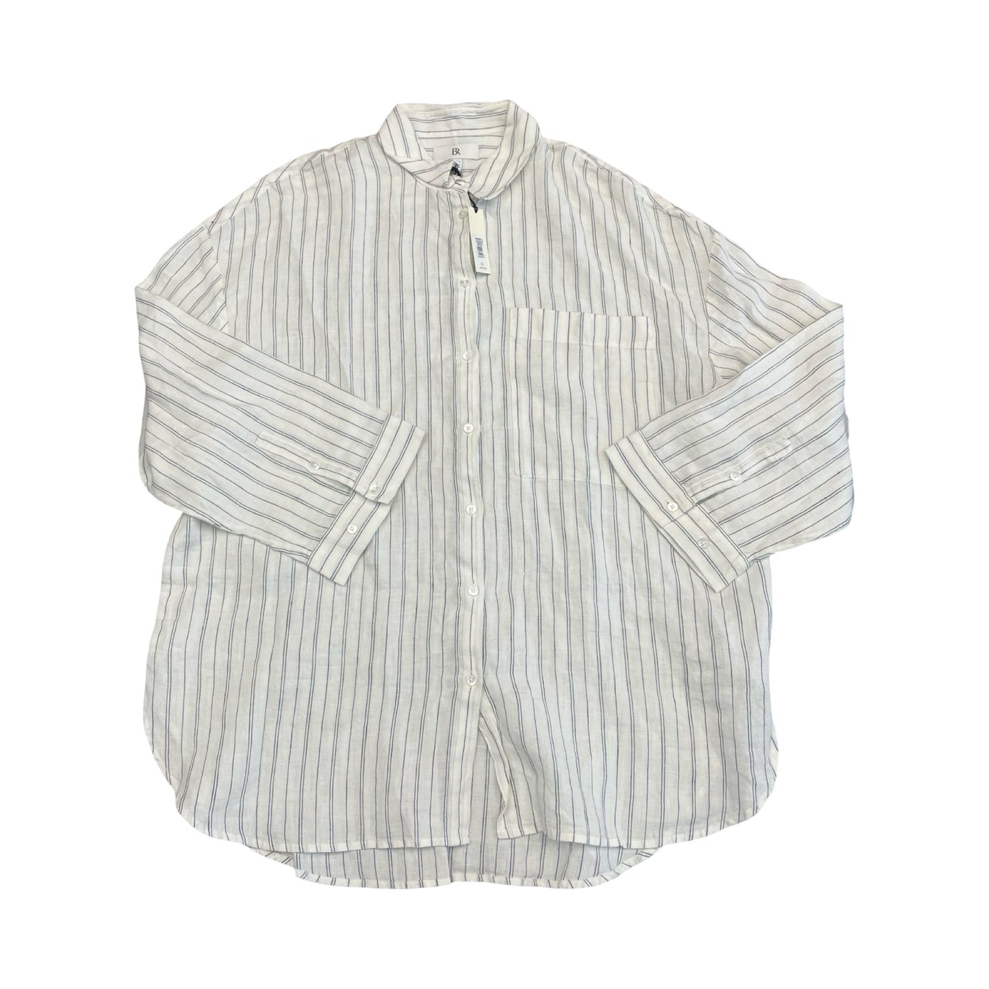 Top Ls By Banana Republic In Striped Pattern, Size:Xl