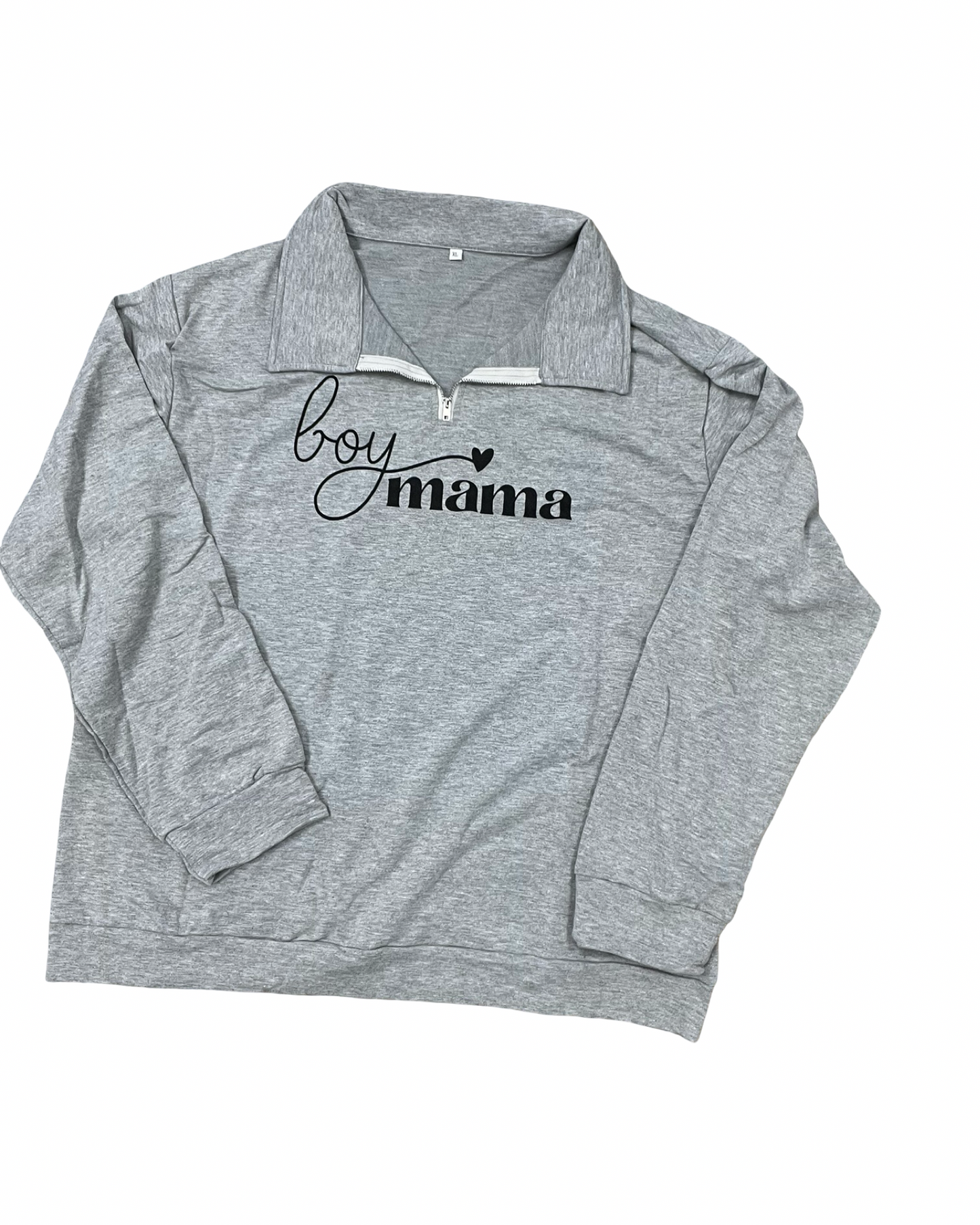 Sweatshirt Crewneck By Clothes Mentor In Grey, Size:Xl