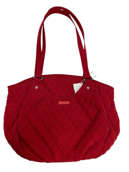 Handbag By Vera Bradley In Red, Size:Medium