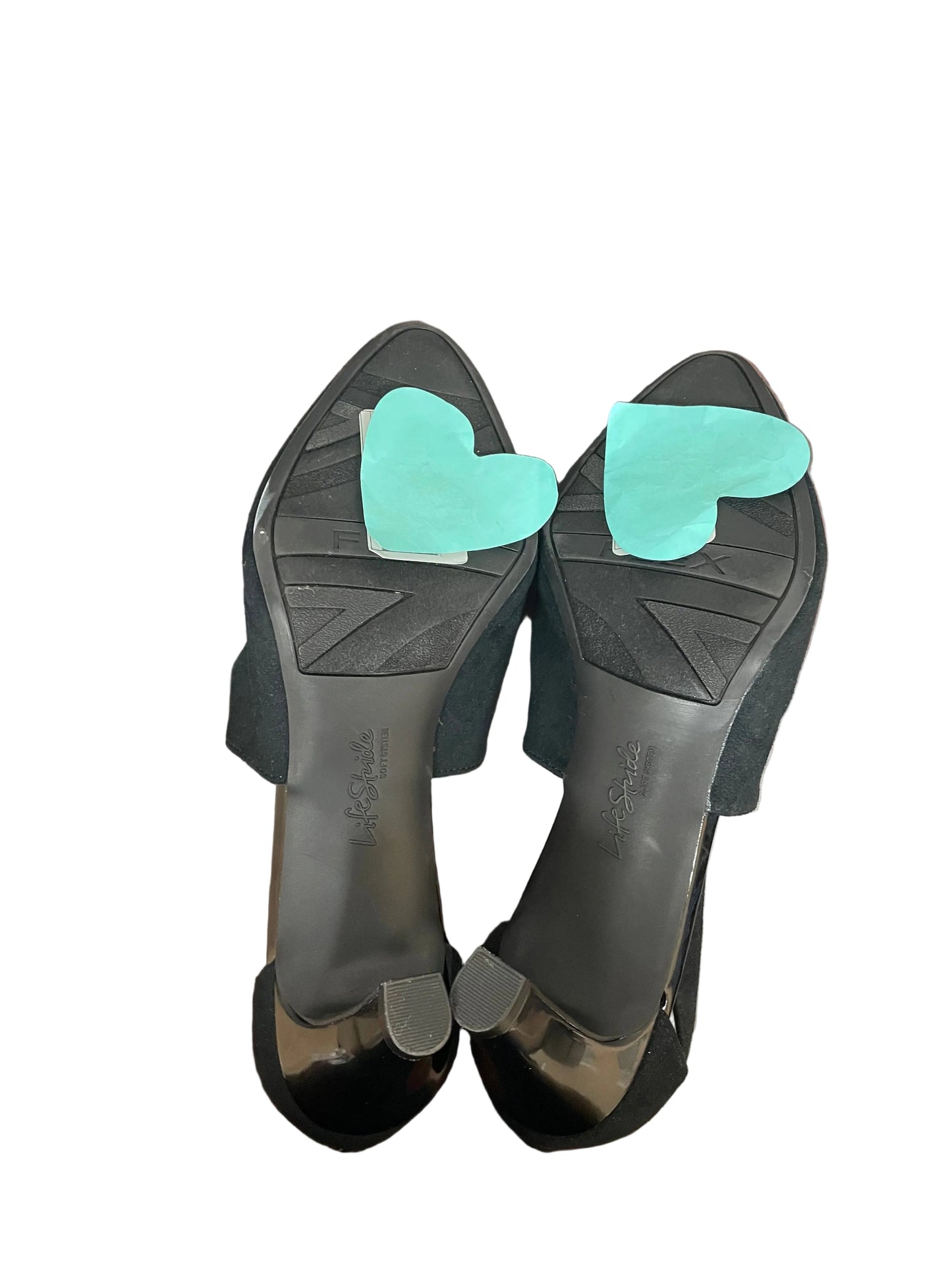 Shoes Heels Kitten By Life Stride In Black, Size:10