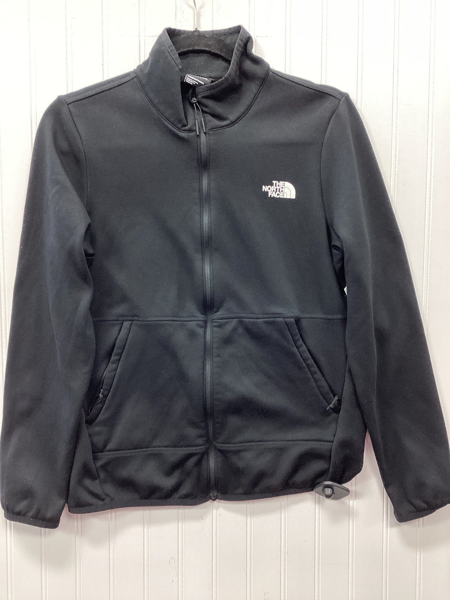 Athletic Top Ls Collar By The North Face In Black, Size:M