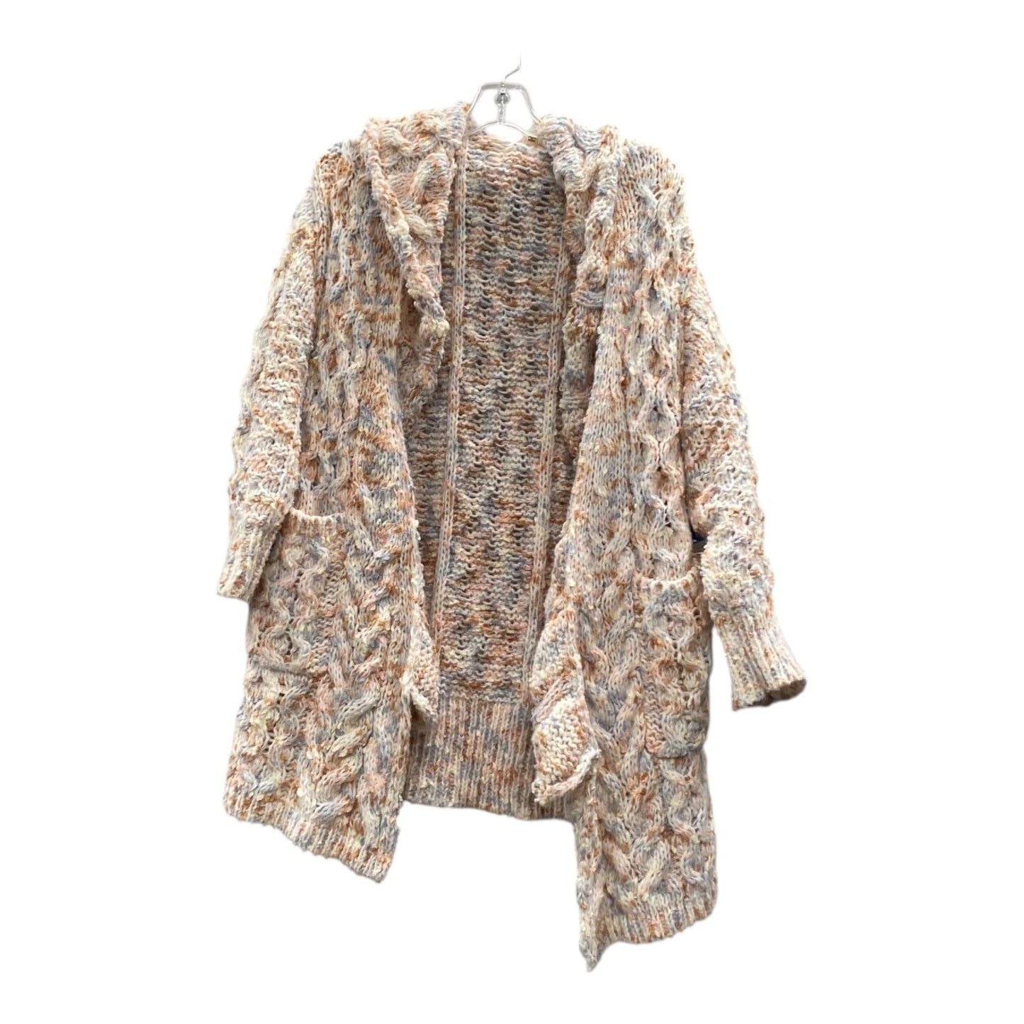 Sweater Cardigan By Pol In Multi, Size:S