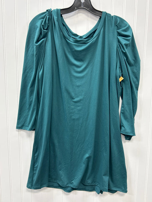 Top Ls By Clothes Mentor In Green, Size:2X