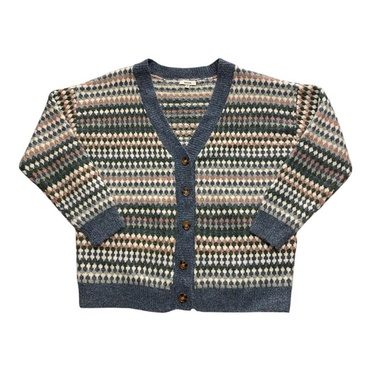 Sweater Cardigan Cashmere By Kensie In Multi, Size:Xl