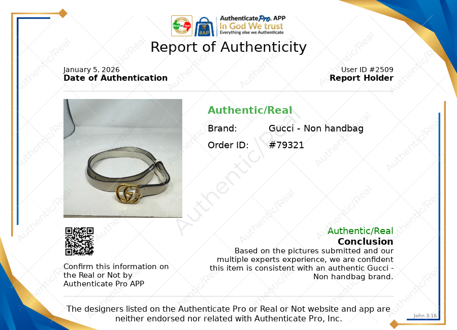 GG Marmont Thin Belt Luxury Designer By Gucci Size: Gucci 105, 42”