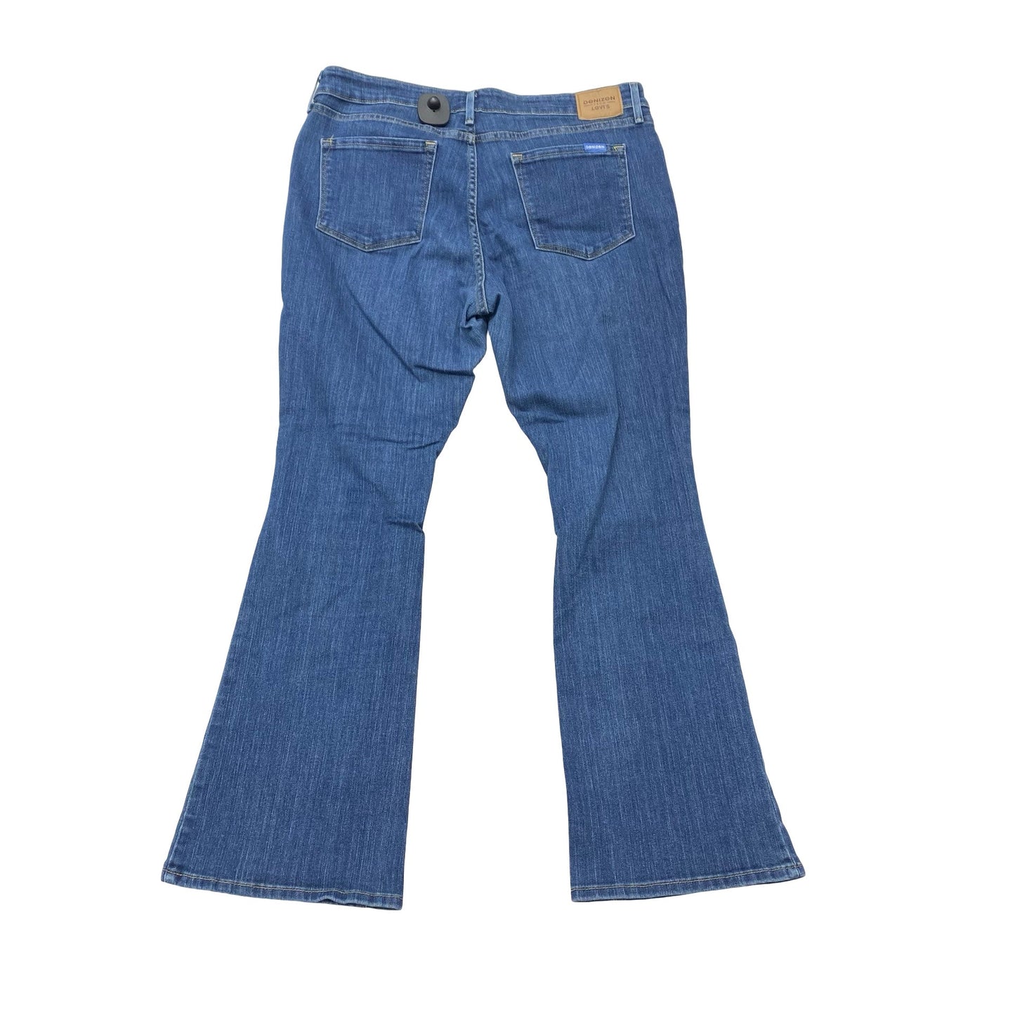 Jeans Boot Cut By Levis In Blue Denim, Size:14