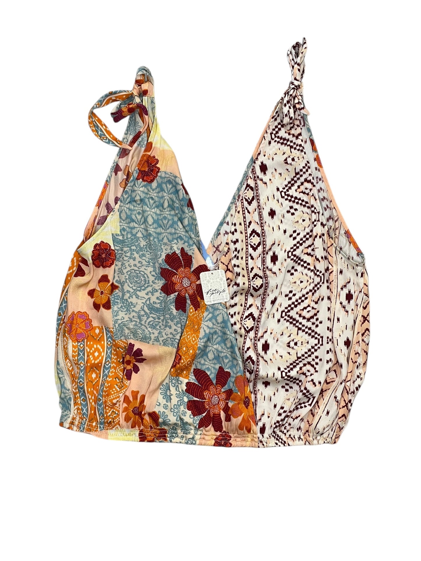 Blouse Sleeveless By Free People In Multi, Size:Xl