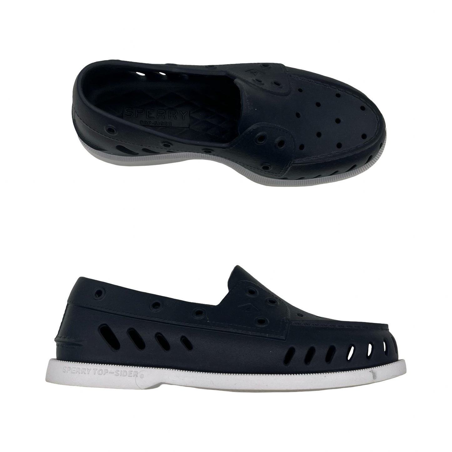 Shoes Flats By Sperry In Navy, Size:8