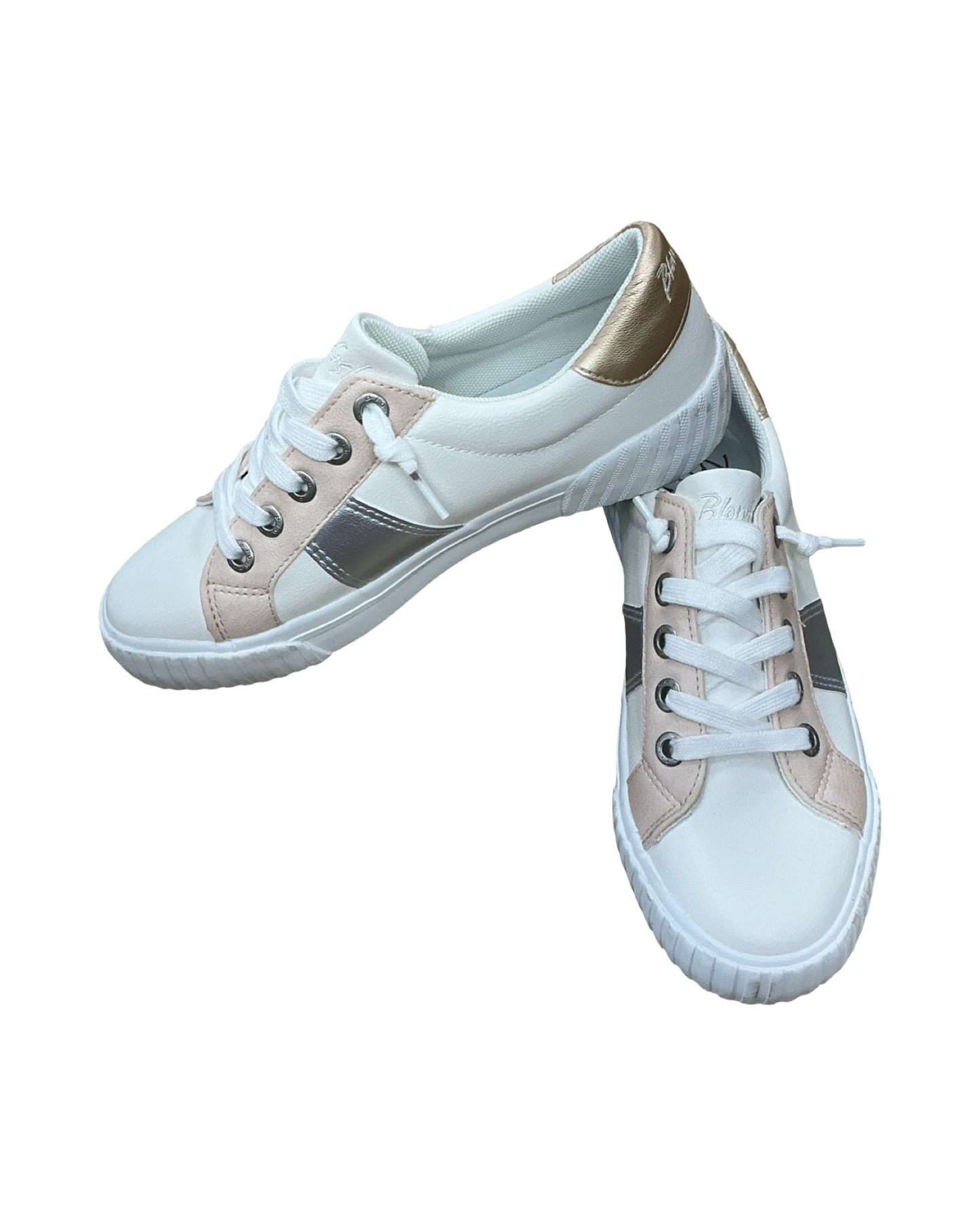 Shoes Sneakers By Blowfish In Cream & Pink, Size:8