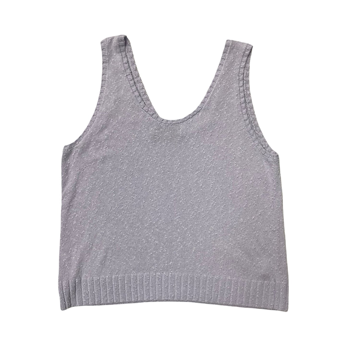 Top Sleeveless By Loft In Purple, Size:Xl