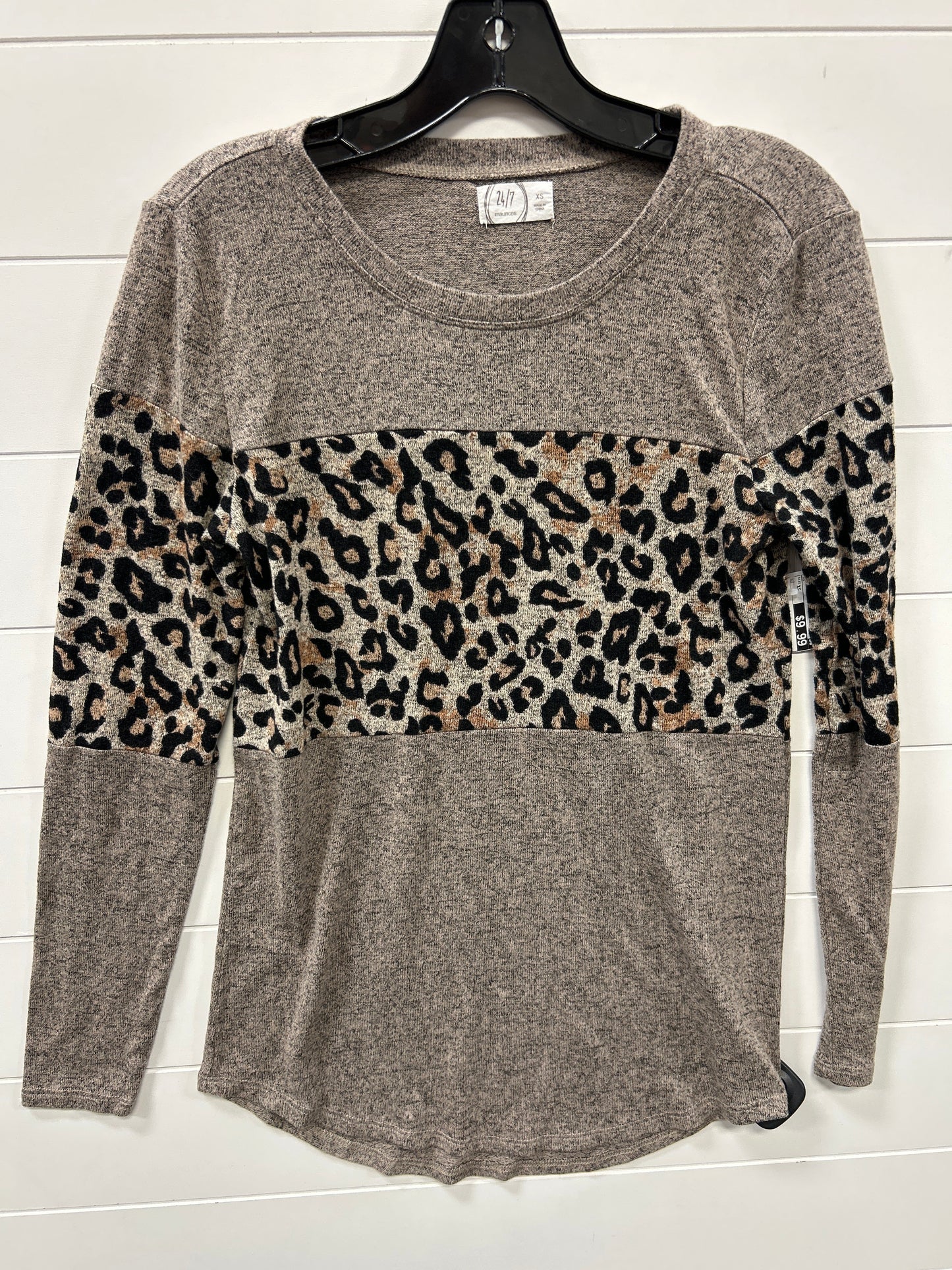 Top Ls By Maurices In Brown, Size:Xs