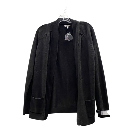 Cardigan By Croft And Barrow In Black, Size:L