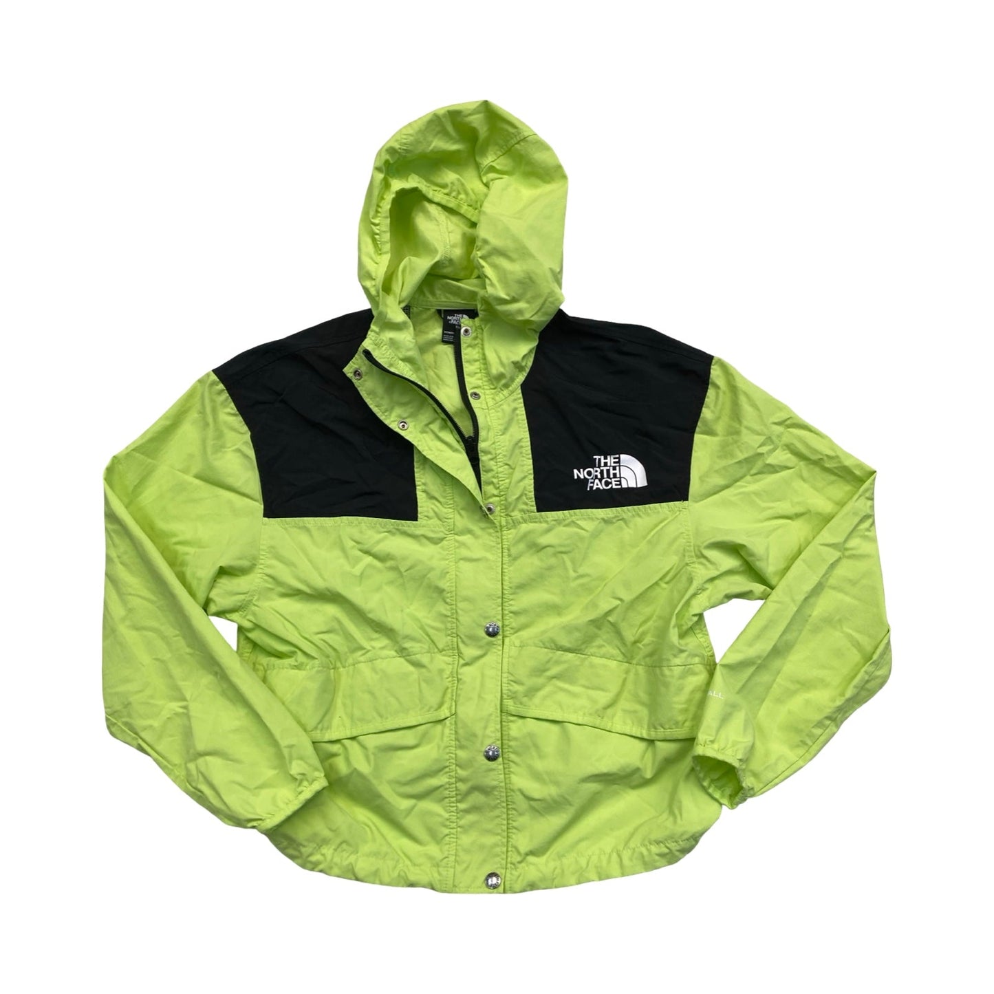 Jacket Windbreaker By The North Face In Yellow, Size:S