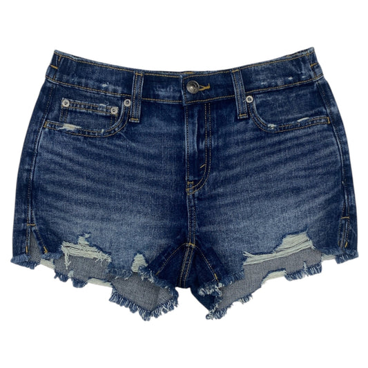 Shorts By Aerie In Blue Denim, Size:Xs
