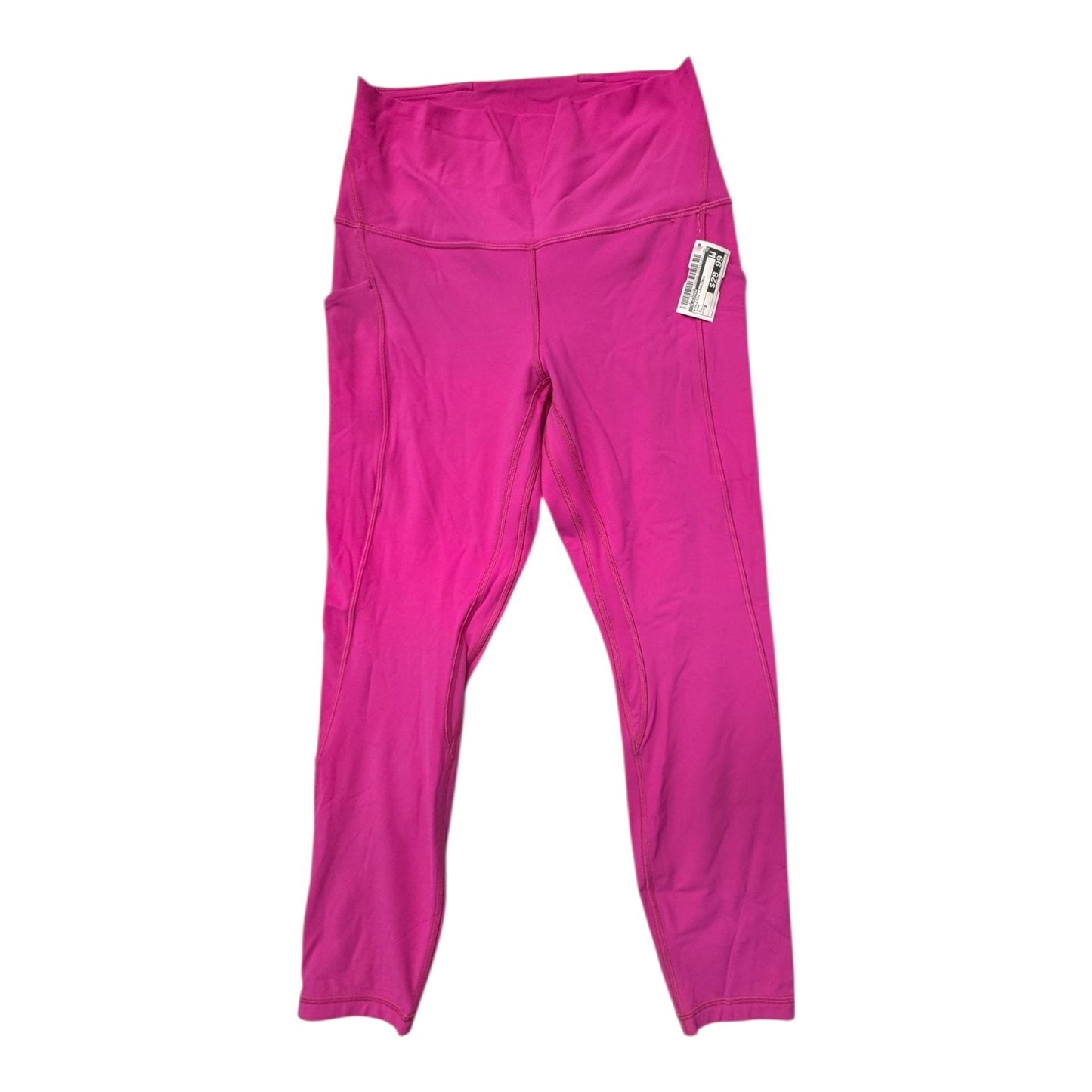 Athletic Leggings By Lululemon In Pink, Size:8