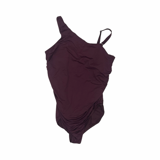 Swimsuit By Lands End In Purple, Size:3X