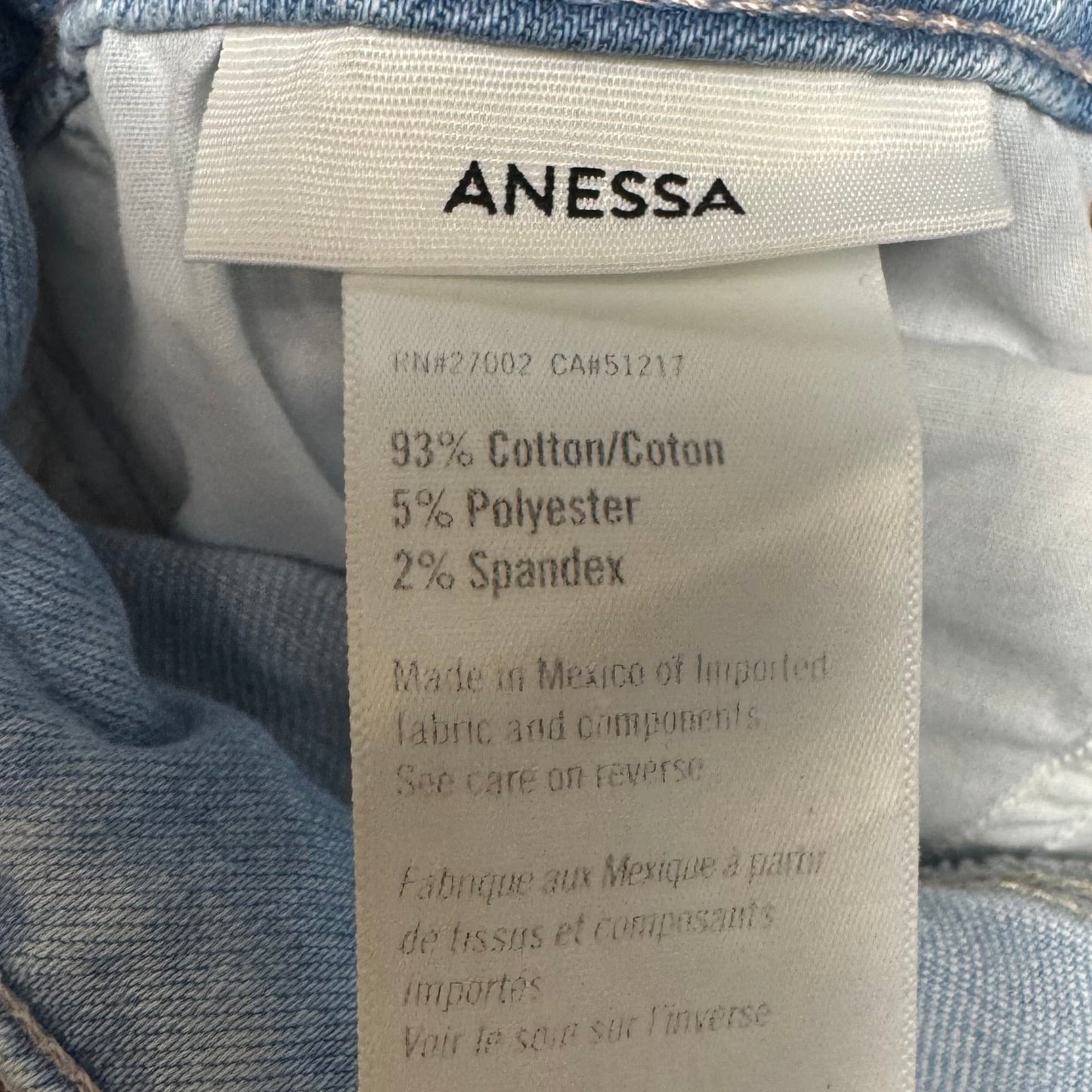 Anessa Jeans Wide Leg By Paige In Blue Denim, Size: 14/32