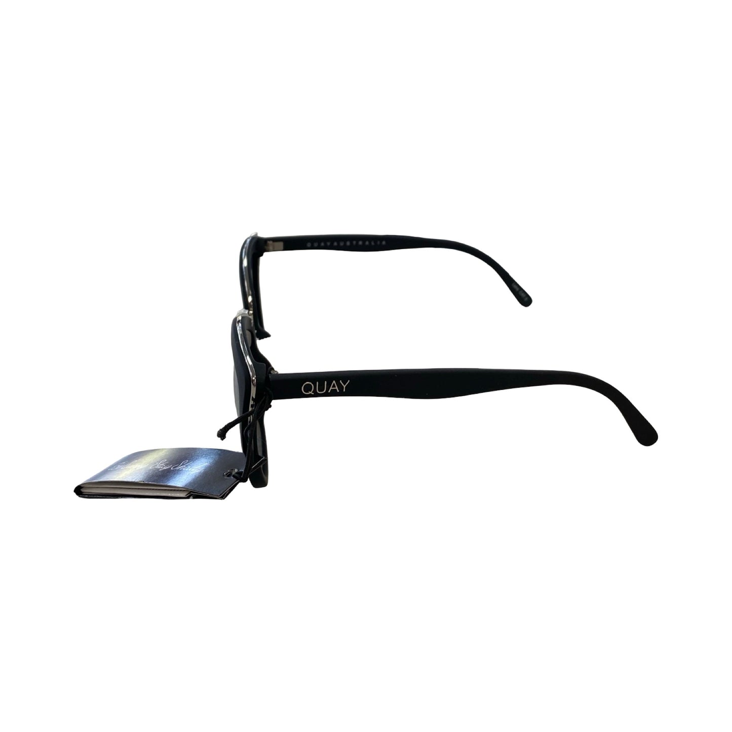Sunglasses By Quay In Black, Size:
