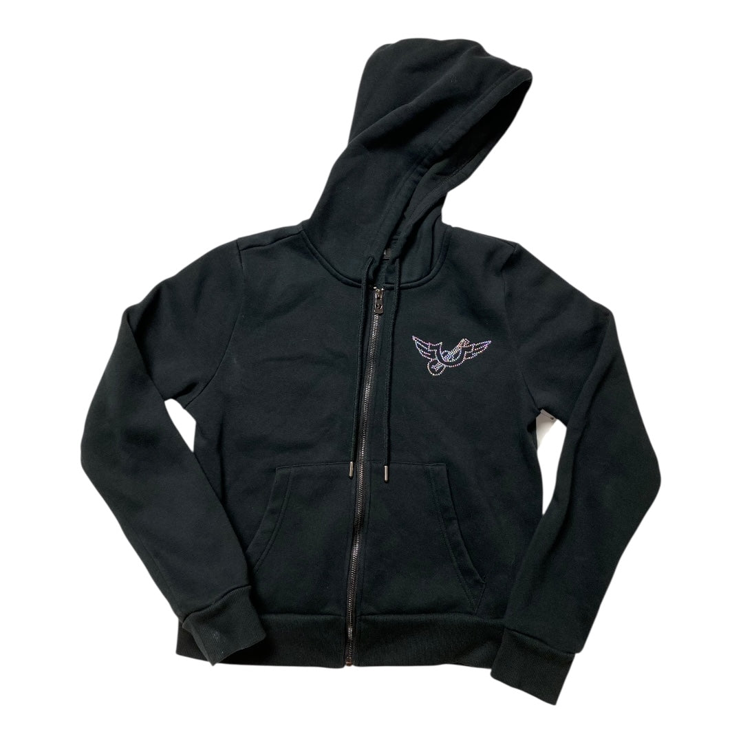 Sweatshirt Hoodie By True Religion In Black, Size:M